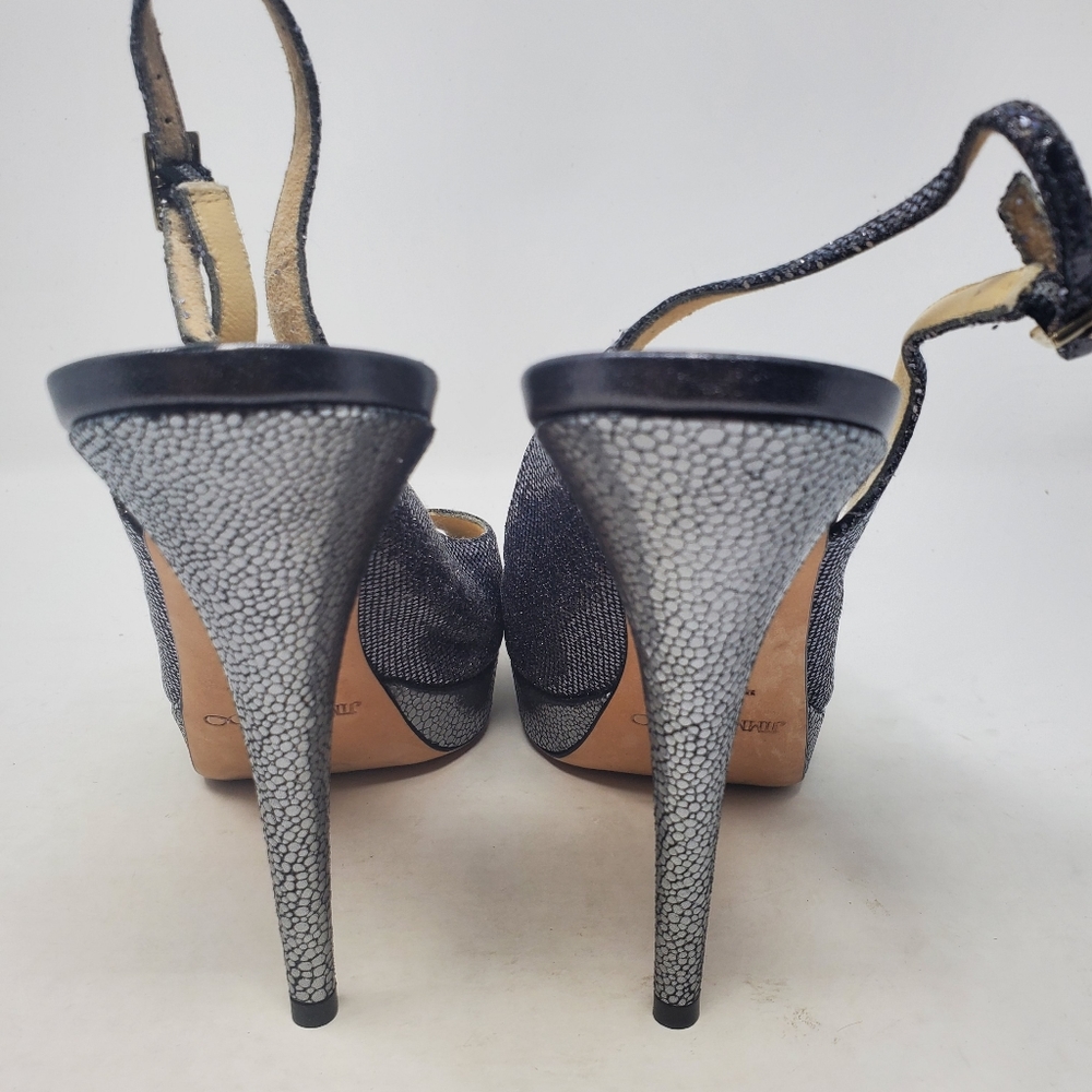 Jimmy Choo Pewter Pumps - Picture 7 of 9